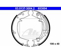 ATE 03.0137-3004.2 Handbrake shoes