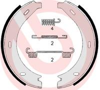 Brembo Parking Brake Shoe Set S50 517 - Mercedes-Benz Vito OM601.942 2.3L 4cyl