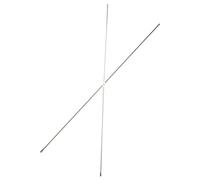 New Branded Observator Cross-Brace, for Higher Stability Galvanised 100cm [Silver]