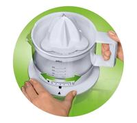 Braun TributeCollection CJ 3000 electric citrus press 0.35 L 20 W Transparent, White
