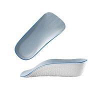 New Breathable Invisible Height Insole Arch Support Convenient to Use Half Insole Durable Orthopedic Foot Sole Pad for Men Women(Grey-L)