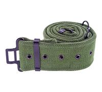 NEW British Army Style 1958 58 Pattern Green Heavy Duty Canvas Webbing Belt
