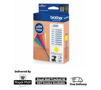 Brother 1131066 Original Brother LC223 Ink Cartridge Yellow, LC-223Y Inkjet Printer Cartridge