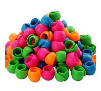 New brothread 100pcs Thread Spool Huggers/Spool Savers - Prevent Thread Tails from Unwinding - No Loose Ends for Sewing and Embroidery Machine Spools