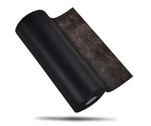 New brothread Black No Show Mesh Machine Embroidery Stabilizer Backing 12" x 25Yd (30cmx23M) roll - Light Weight 50gm (1.8oz) - 3 Options - Tear Away/Cut Away/No Show Mesh