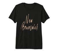 New Brunswick Canada Vintage Elegant Design Premium T-Shirt