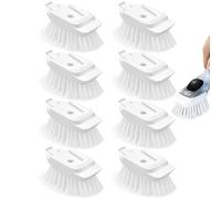 New Brush Refills for OXO New Soap Dispensing Dish Brush - 8 PCS Dish Brush Cleaning Soap Dispensing Head Replacement for Scrubber