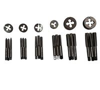 NEW BSF TAP DIE SET 3/16" - 1/2" - LEFT HAND 24 PCS SET - BRITISH STANDARD FINE