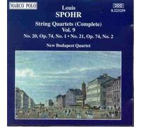 New Budapest Qt - String Quartets Nos. 20 And 21 (New Budapest Quartet)
