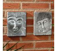 New Buddha Wall Plaque Buddha Wall Art Plaque Picture Hanging Suitable For Indoor And Outdoor Use A Contemporary Garden Ornament Wall Decor -A72