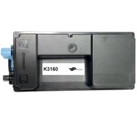 New Build Toner Kit Replaces Kyocera TK-3160 Approximately 12,500 Pages Black