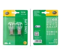 HELLA Bulb - P21W - Long Life - 12V - 21W - Quantity: 2 - 8GA002073-183