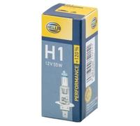 HELLA 8GH 223 498-011 Bulb - H1 - Performance up to 120% - 12V - 55W - Socket Type: P14,5s - Box - Quantity: 1