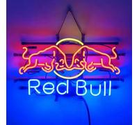 New Bull Energy Drink Neon Signs, New Handmade Real Glass Neon Light For Home Bar Sport Pub Man Cave Store Restauant Home Wall Display 19x15 inches
