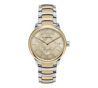 NEW BURBERRY Classic Gold Patterned Dial Mens Watch BU10011 UK SELLER WARRANTY