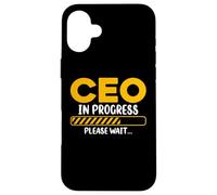 New Business Owner - CEO in Progress Future Entrepreneur Case for iPhone 16 Plus