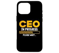 New Business Owner - CEO in Progress Future Entrepreneur Case for iPhone 16 Pro Max