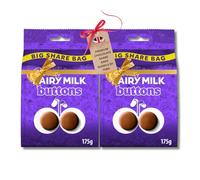 New Buttons 2 x Dairy Milk Chocolate Big Share Bag 175g Bundled by The Great British Kitchen