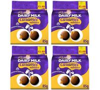 New Cad Dairy Milk Chocolate Buttons, Orange, Oreo Bites, Curly Wurly, Wispa Bitsa, Caramel Nibbles Bag £1.85 PMP 85g Perfect for Christmas & New Year 2025 (x4, Caramel Nibbles Bag)