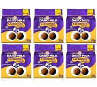 New Cad Dairy Milk Chocolate Buttons, Orange, Oreo Bites, Curly Wurly, Wispa Bitsa, Caramel Nibbles Bag £1.85 PMP 85g Perfect for Christmas & New Year 2025 (x6, Caramel Nibbles Bag)