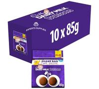 New Cad Dairy Milk Chocolate Buttons, Orange, Oreo Bites, Curly Wurly, Wispa Bitsa, Caramel Nibbles Bag £1.85 PMP 85g Perfect for Christmas & New Year 2025 (10 Bags, Dairy MIlk Buttons)
