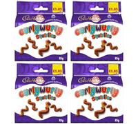 New Cad Dairy Milk Chocolate Buttons, Orange, Oreo Bites, Curly Wurly, Wispa Bitsa, Caramel Nibbles Bag £1.85 PMP 85g Perfect for Christmas & New Year 2025 (x4, Curly Wurly Bag)