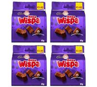 New Cad Dairy Milk Chocolate Buttons, Orange, Oreo Bites, Curly Wurly, Wispa Bitsa, Caramel Nibbles Bag £1.85 PMP 85g Perfect for Christmas & New Year 2025 (x4, Wispa Bitsa Bag)