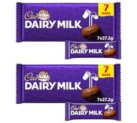 New Cad Dairy Milk Chocolate Wispa, Crunchie, Twirl, Caramel, Double decker Bars Multipack NewMars & NewSnickers Milk Chocolate Perfect for Sharing (x2, Dairymilk)