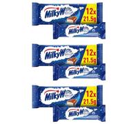 New Cad Dairy Milk Chocolate Wispa, Crunchie, Twirl, Caramel, Double decker Bars Multipack NewMars & NewSnickers Milk Chocolate Perfect for Sharing (x3, Milkyway Multipack)