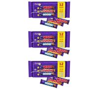 New Cad Dairy Milk Chocolate Wispa, Crunchie, Twirl, Caramel, Double decker Bars Multipack NewMars & NewSnickers Milk Chocolate Perfect for Sharing (x3, 12 Mixed Multipack 347g)