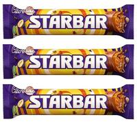 New Cad Dairy Milk Wholnut, Fruit & Nut, Caramel, Double Decker, Crunchie, Jelly Pop Candy Bar Perfect For Sharing and Gifting for Easter, Christmas and New Year (Pack Of 3, Star Bar)