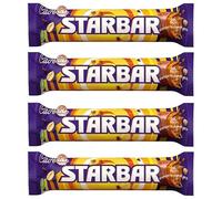 New Cad Dairy Milk Wholnut, Fruit & Nut, Caramel, Double Decker, Crunchie, Jelly Pop Candy Bar Perfect For Sharing and Gifting for Easter, Christmas and New Year (Pack Of 4, Star Bar)