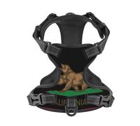 New California Republic No Pull Dog Vest Harness for Small Medium Large Dog Puppy Pets Cats Outdoor Walking