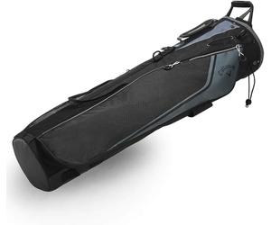 New Callaway Carry + Double Strap Pencil Bag Black With Rain Hood