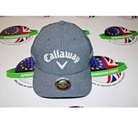 New Callaway Golf TA Performance Pro Heather Grey/White Adjustable Cap Ai Smoke
