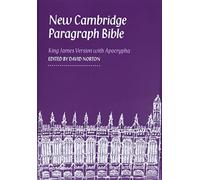 New Cambridge Paragraph Bible with Apocrypha, KJ590:TA : Personal size