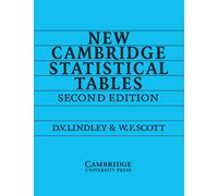 New Cambridge Statistical Tables