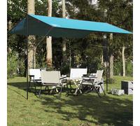 vidaXL Camping Tarp Outdoor Patio Tarpaulin Shelter Sunshade Blue Waterproof