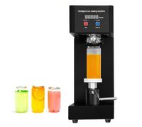 New Can Seamer,Commercial Automatic Can Sealer Machine,180W Commercial Soda Can Sealer with LCD Counter,for Soda/Aluminum/Tin Cans, 2.2" Diameter Plastic Can Sealer,Black
