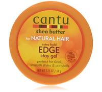 New Cantu Shea Butter For Natural Hair Extra Hold Edge Stay Gel 64g