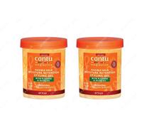 New Cantu Shea Butter Maximum Hold Moisture Retention Styling Gel 18.5oz 524g X2