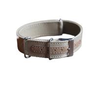 New Canvas Single Pass Watch Strap One Piece Cotton Fabric 18-22mm Rustic Durable Band