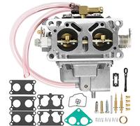 New Carburetor Carb with Repair Kit, Compatible with 2001-2008 Kawasaki Mule 3000 3010 3020, Replaces 15003-2766