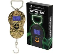 New Carp Fishing Travel Hand Held Camo Digital 40kg / 88lbs Weighing Scale With Handle Hook and LED