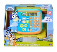 New Cash Checkout | Interactive Toy Till with Working Calculator, Cash Drawer & Figure | Includes 8+ Accessories with Coins & Notes | Educational Role Play Toy for Kids Ages 2+