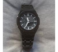 New Casio G-Shock GA2100 in Steel Case AP Casioak BLACK + original case/strap
