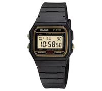 Casio Watch Classic Sports Digital Black/Gold F-91WG-9QDF