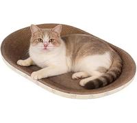 New Cat Scratcher Cardboard, Funny Corrugated Furniture Protector & Comfortable Scratch Pad Prevents cats from scratching; suitable for cats to play and rest(Size:20.87x14.57x3.54in)
