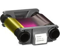 New CBGR0100C YMCKO Ribbon Tape for Badgy 100 Badgy 200 Printers 100 Images Compatible