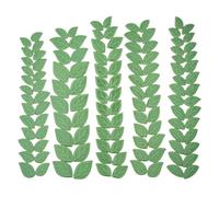 New Ceramic Leaf Mosaic Tiles, Mixed Sizes, 1.1 lbs, Beautiful Colors, Perfect for DIY Crafts, Indoor & Outdoor Decor, Garden Art & Mosaic Projects (Light Green)